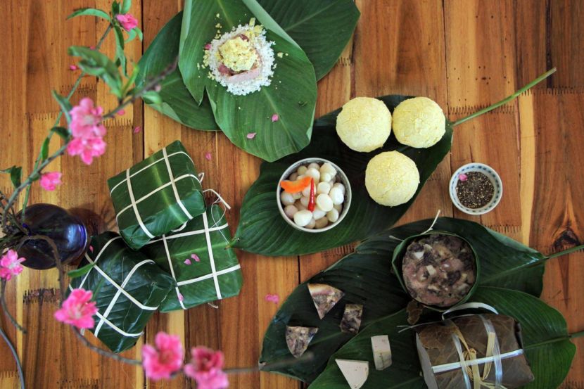 Tết đến mẹ bầu ăn gì chứ đừng quên thưởng thức bánh chưng, bánh tét, nhưng ăn vừa đủ thôi nhé