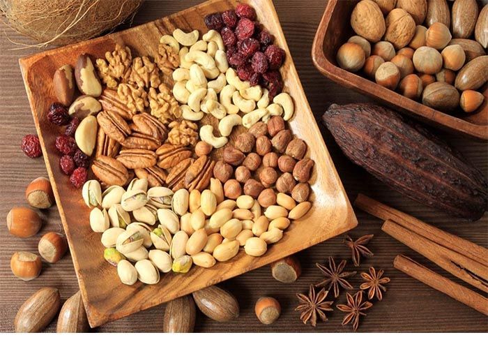 Tết đến, mẹ bầu ăn gì các loại hạt khô rất tốt, nhưng nên chọn loại có nguồn gốc rõ ràng nhé