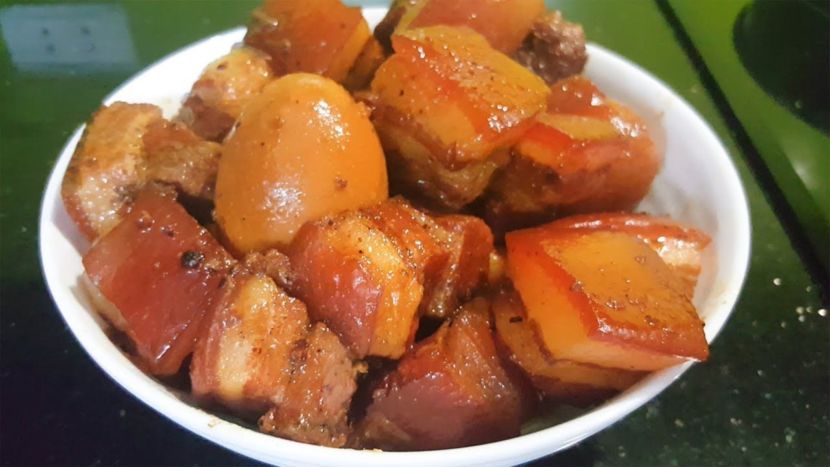 Tết đến, món thịt kho rất hút các mẹ bầu