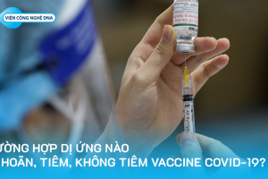 Trường hợp dị ứng nào trì hoãn, tiêm, không tiêm vaccine Covid-19?