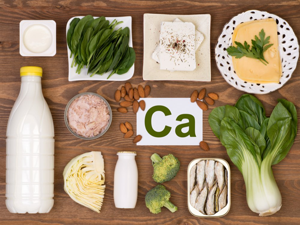Bà bầu nên ăn nhiều thực phẩm giàu canxi để ngăn ngừa cơ thể tích tụ sắt